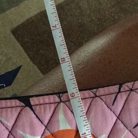 Vera Bradley Pocketbook,pink blue orange white, - Picture 11 of 12